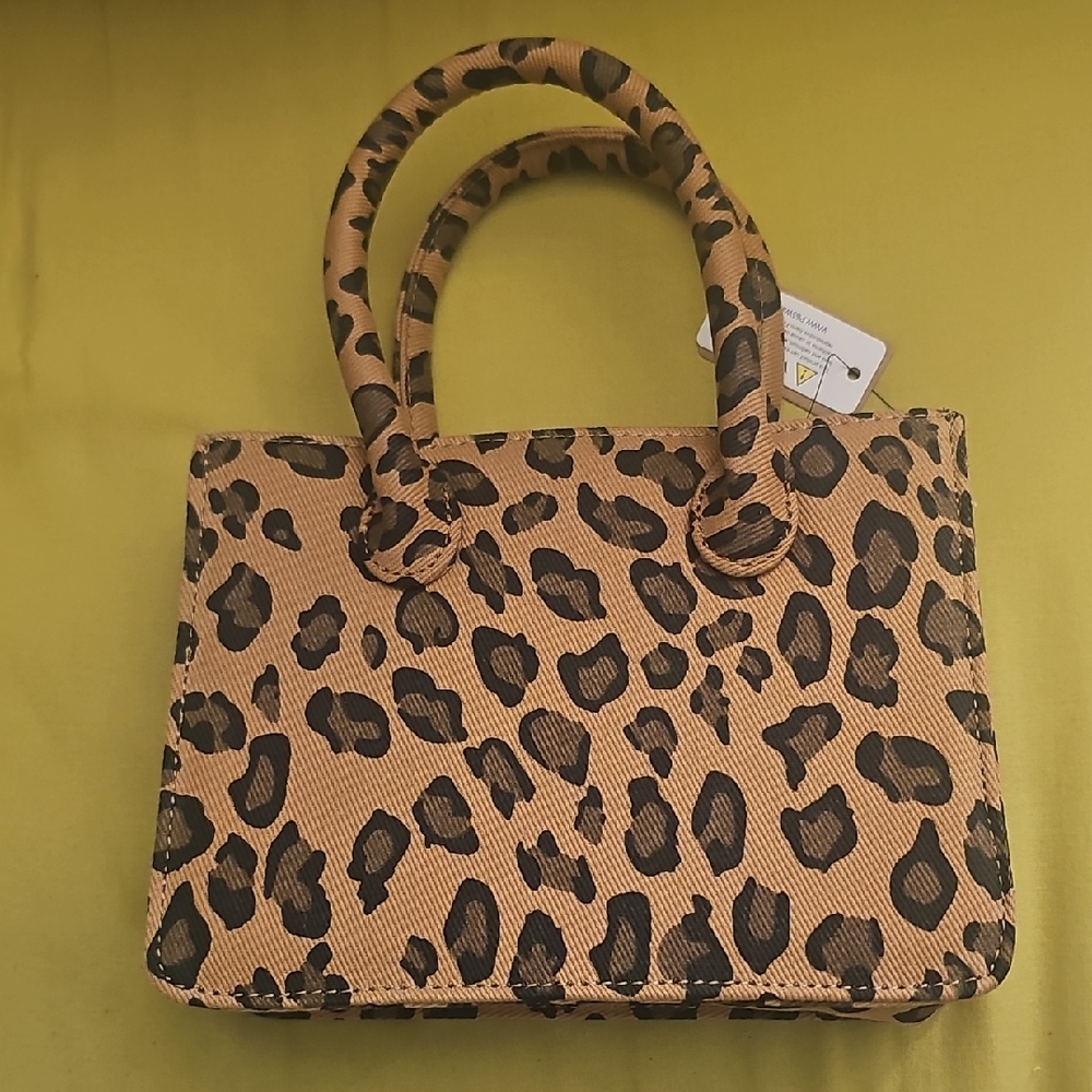 Leopard Print Women's Handbag